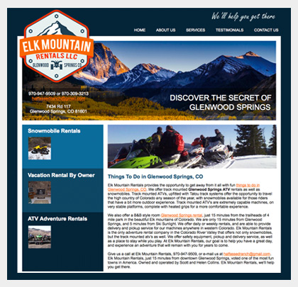 Elk Mountain Rentals